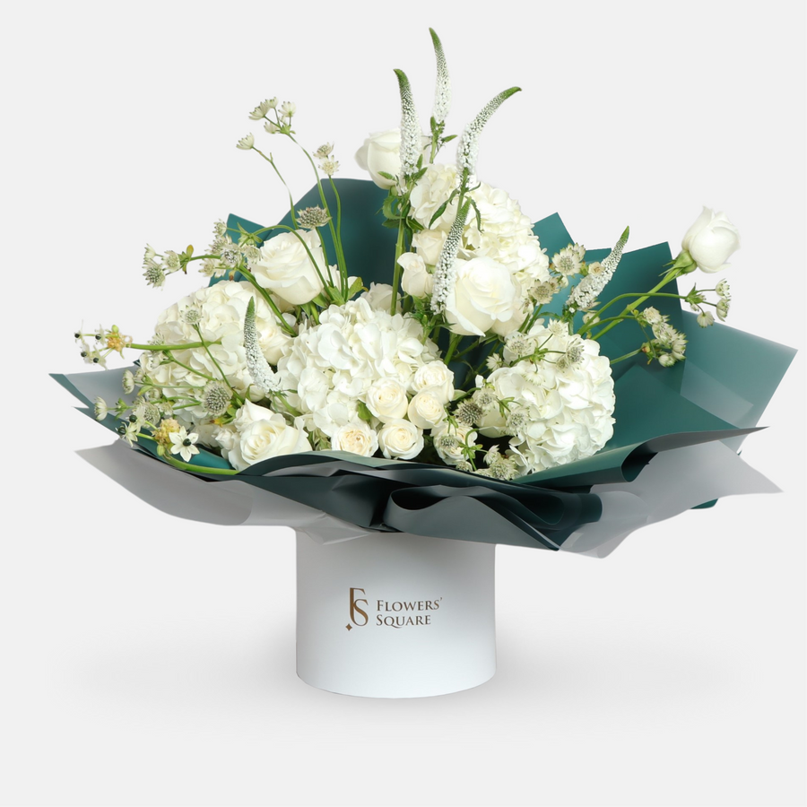 White Bouquet Box (45cmx50cm)
