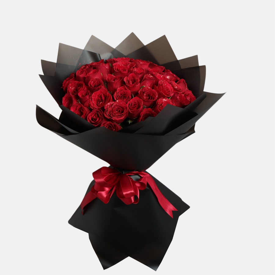 Sparkling Red Roses(65cmx50cm)
