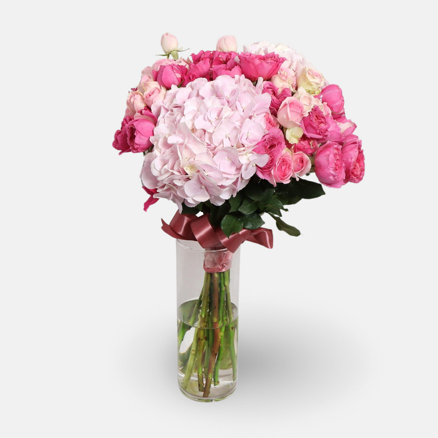 Simple Pink Vase(55cmx30cm)