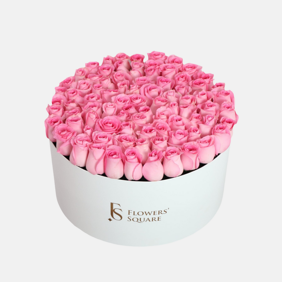 Pink Roses Box (27cmx42cm)