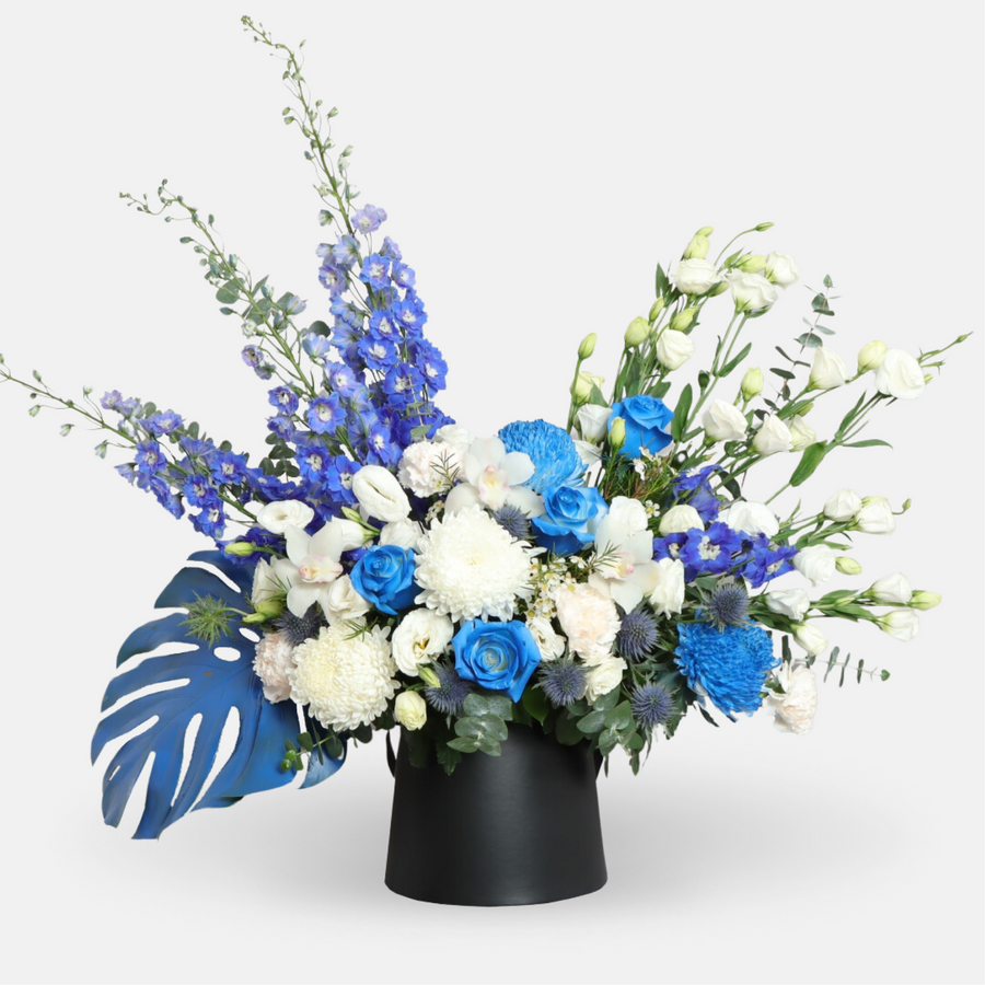 Blue Flower Box(70cmx65cm)