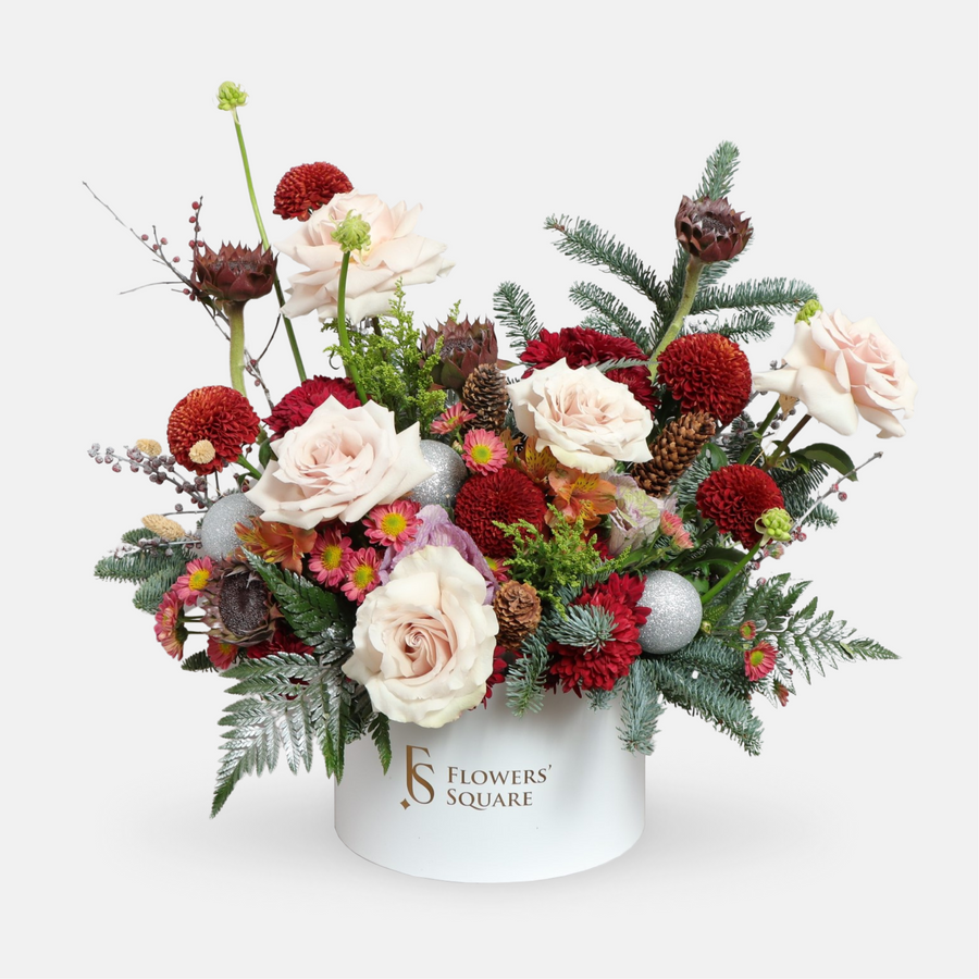 Christmas Flower Box(50cmx45cm)