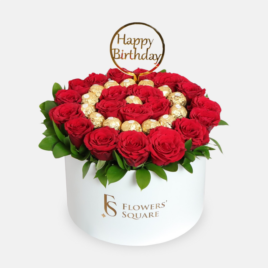 Ferrero Rose Box(30cmx35cm)