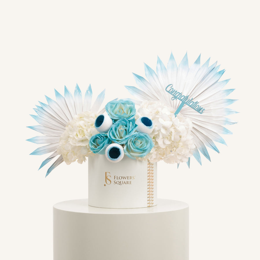 Congratulation Box Blue