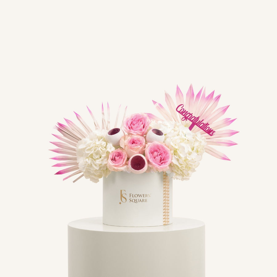 Congratulation Box Pink