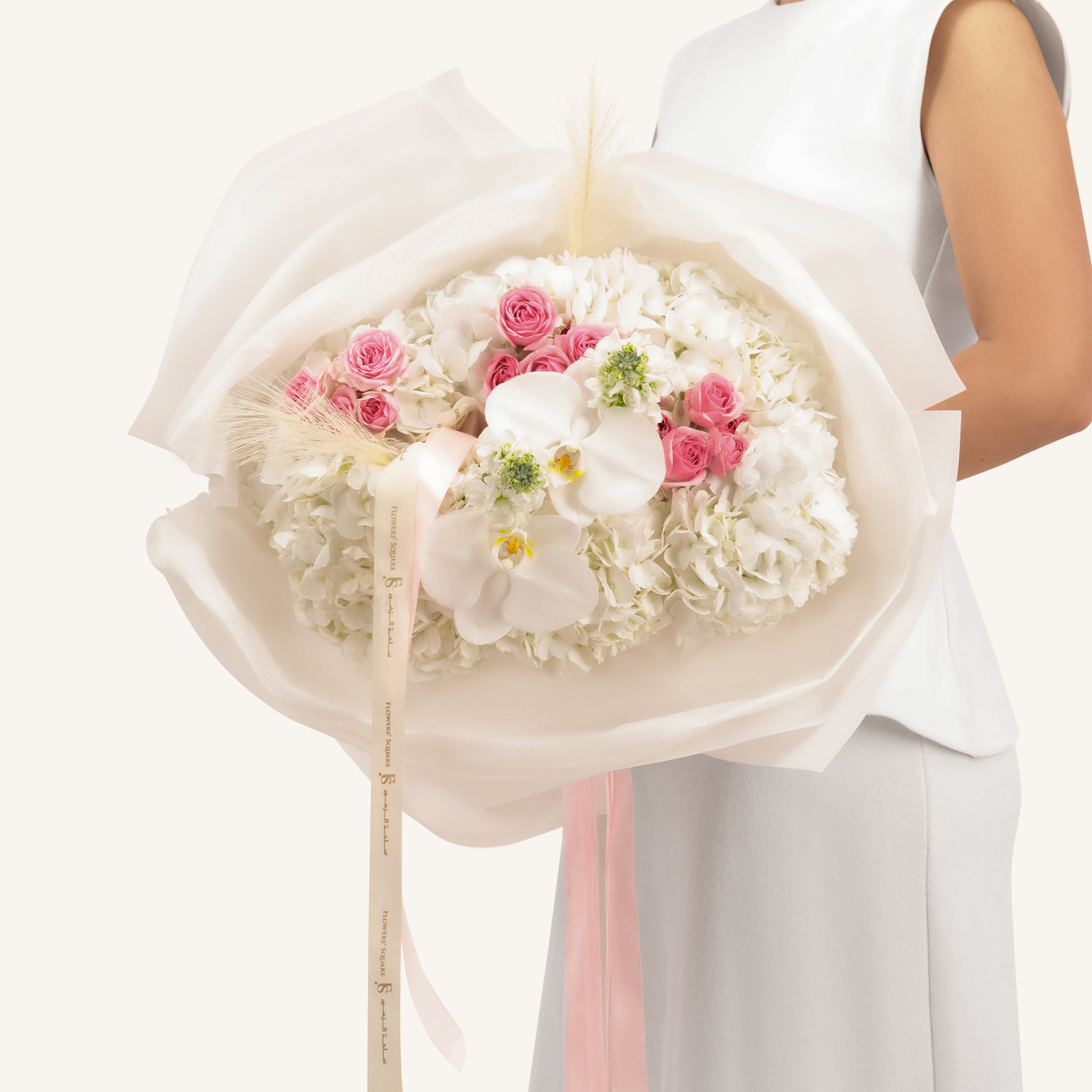 Modern Pink Plush Bouquet