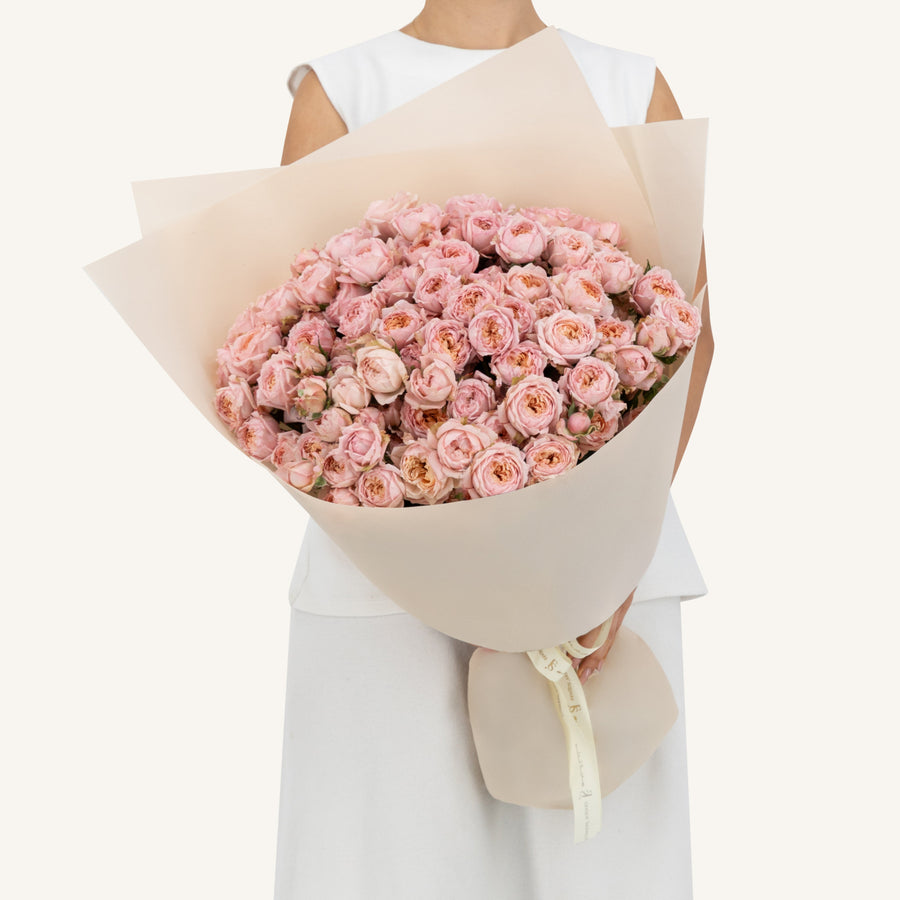 Julietta Peony Peach Roses Medium