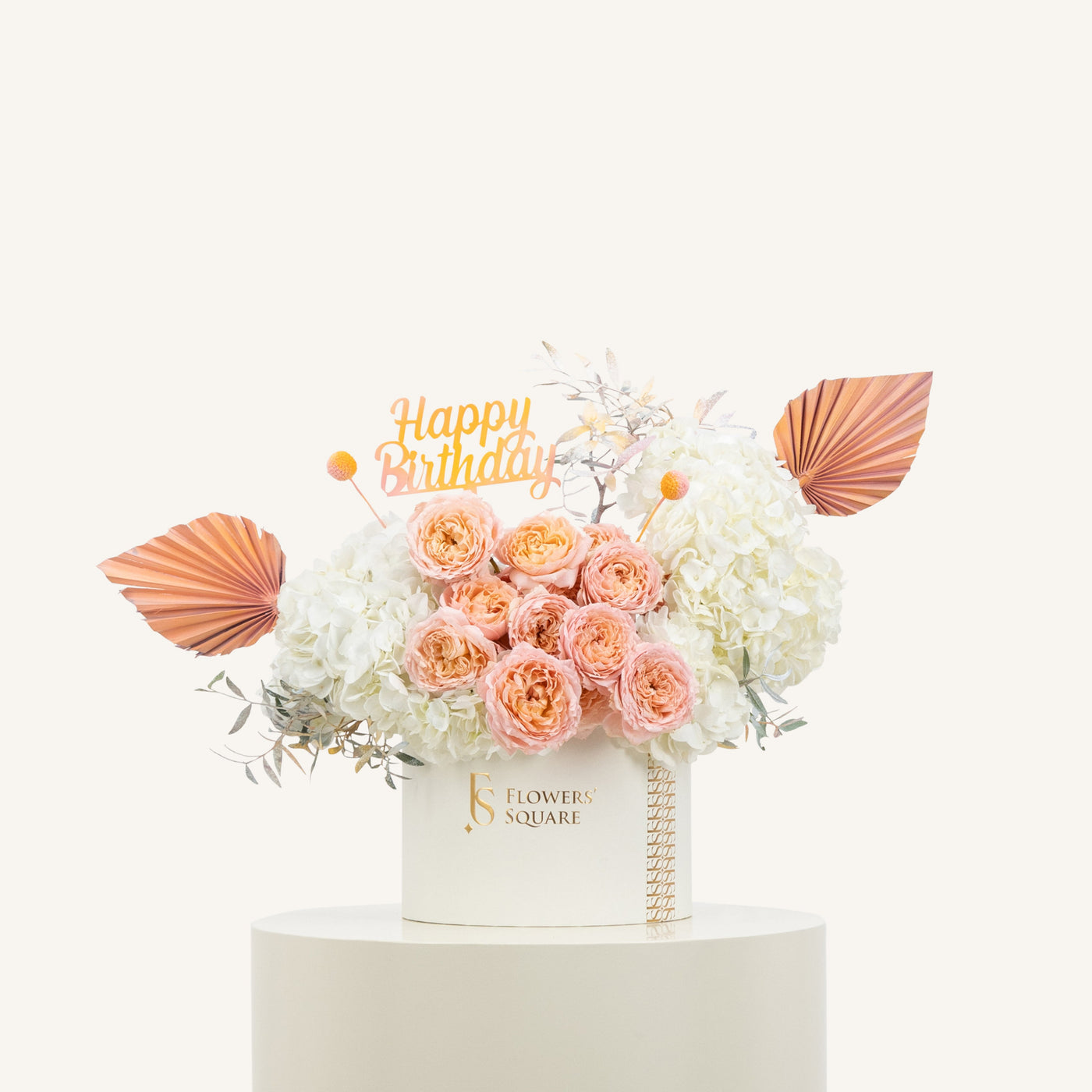 Happy Birthday Peach Magic Box