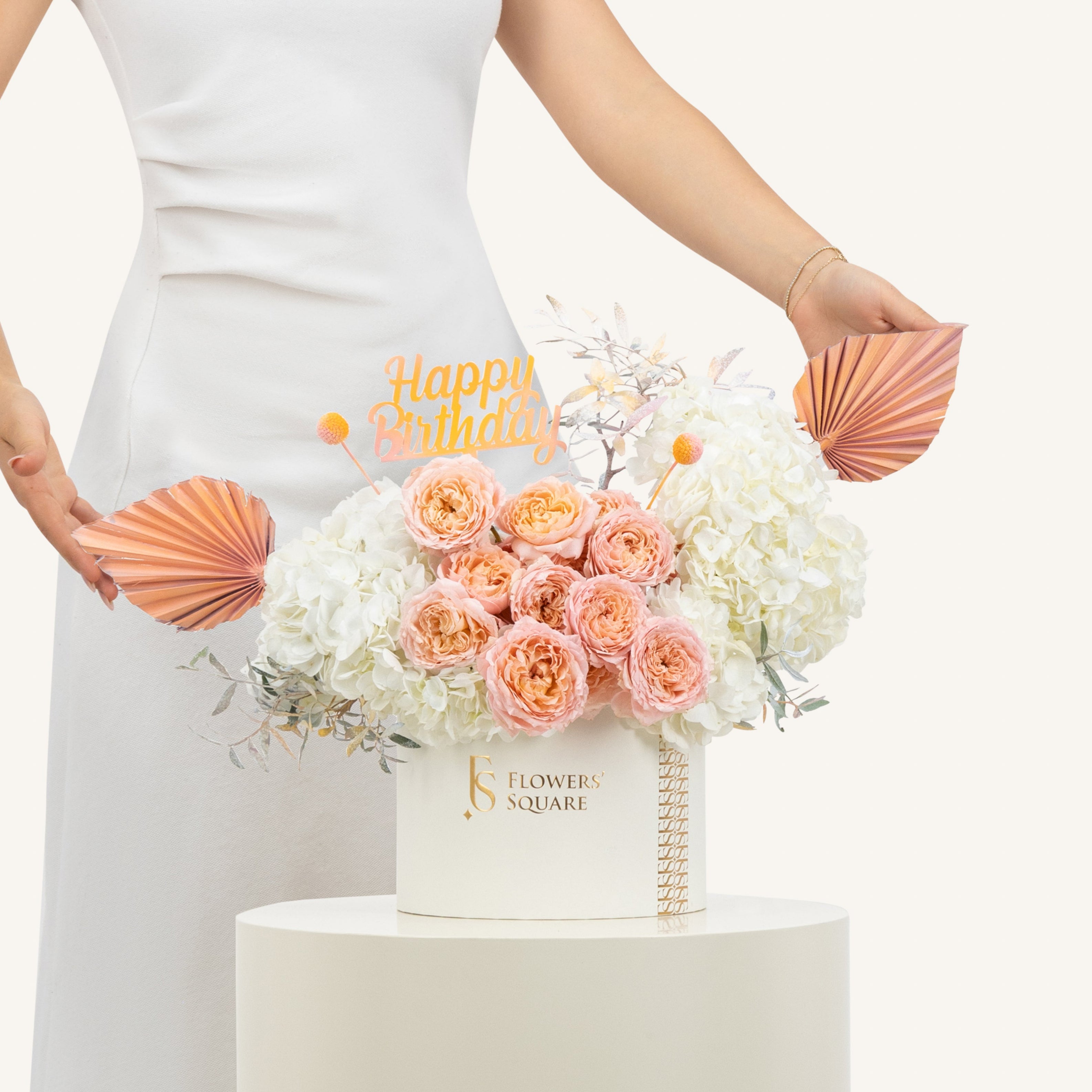 Happy Birthday Peach Magic Box
