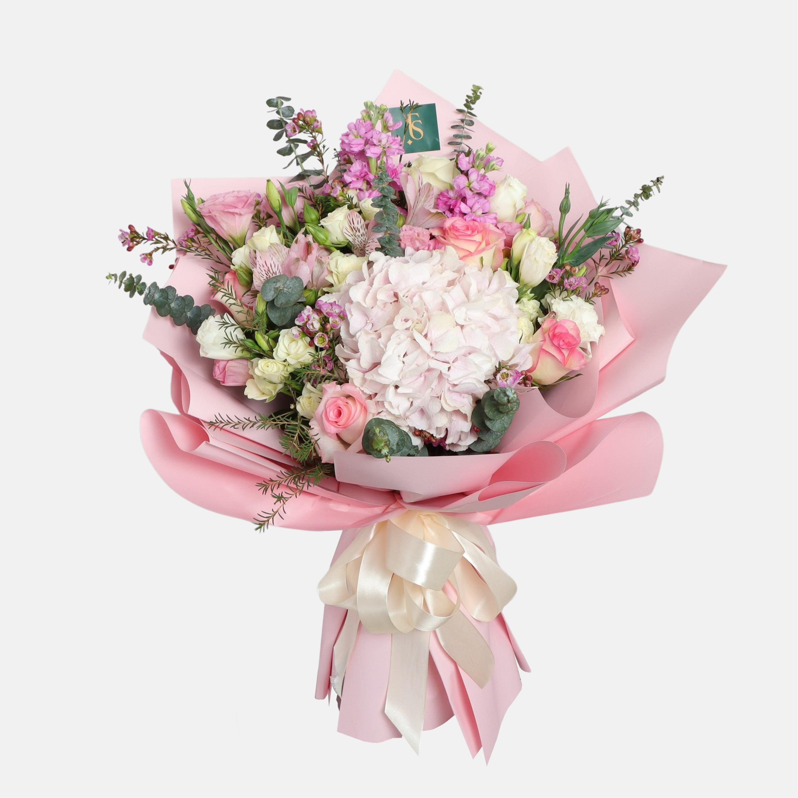 For My Mother Pink Bouquet(60cmx35cm)