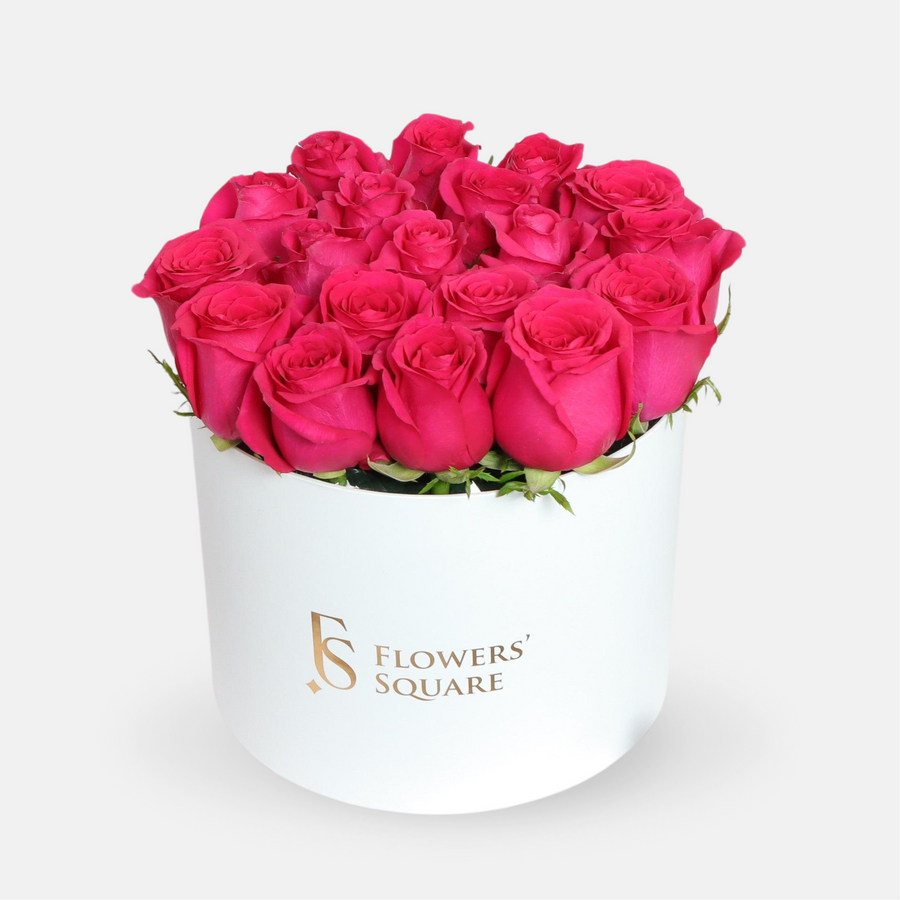 Fuchsia Roses Box