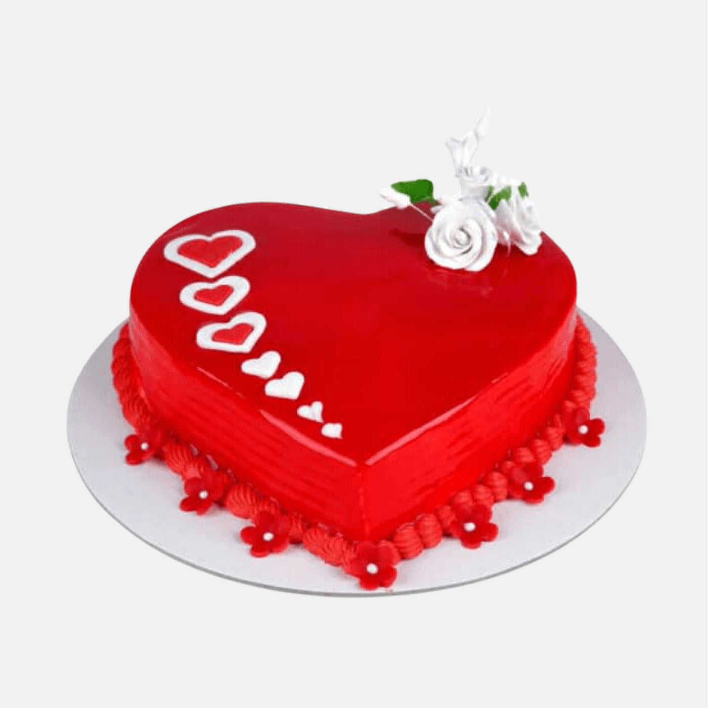 Gel Heart Cake