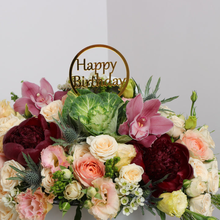  Birthday Flower Box by Flowers Square
