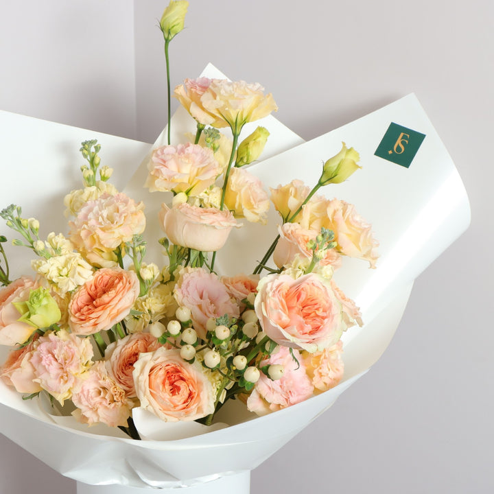 beautiful boxed bouquet in Flowers Square
