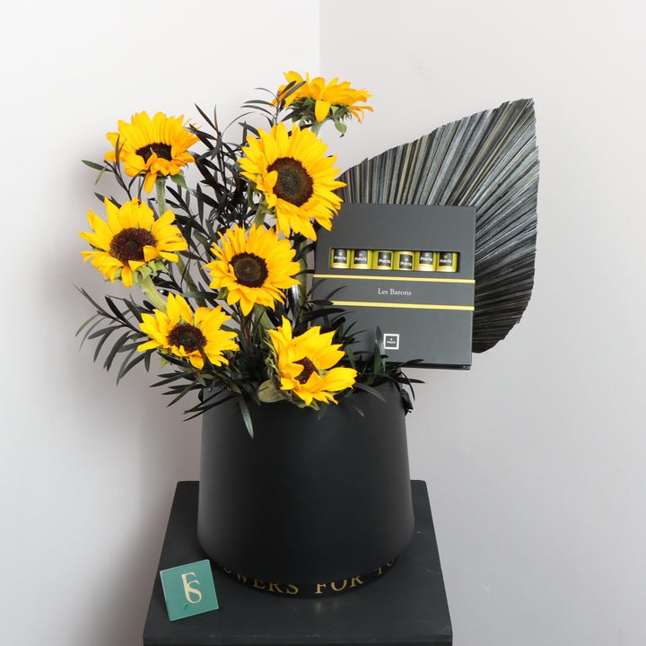 sunflowers patchi box