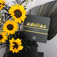 patchi box with sunflowers fast delivery