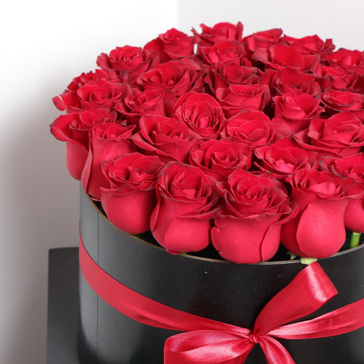 Red Roses Box  Valentine gift