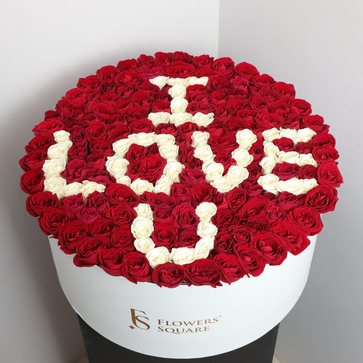 Red roses Flower Bouquet in Dubai