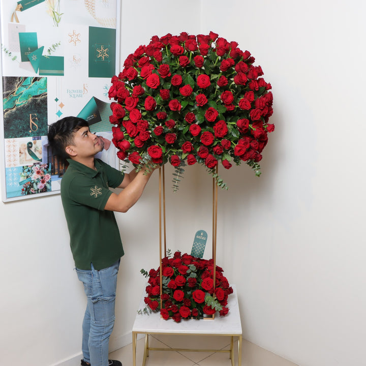 Red roses in Dubai delivery