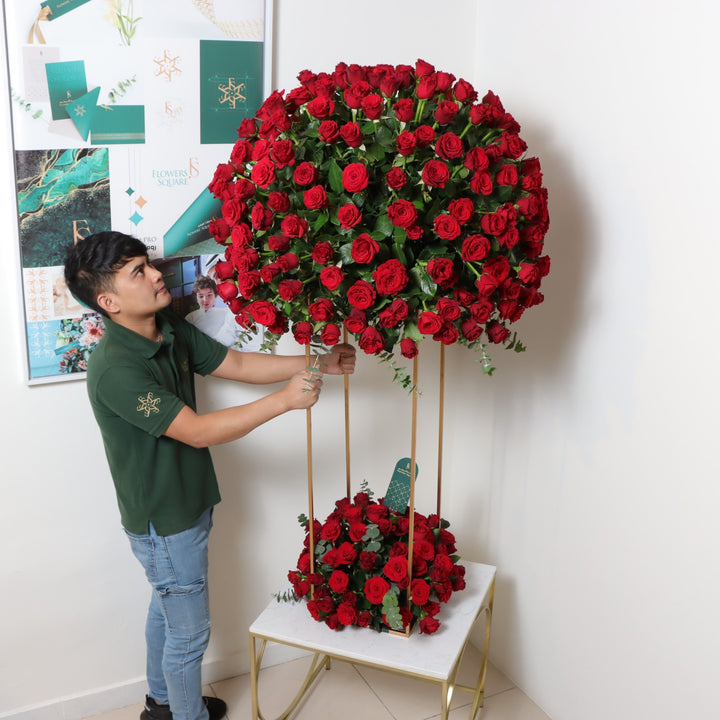 Red roses valentine offers Dubai