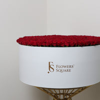 550 Red Spray Rose Box  for Valentines Day