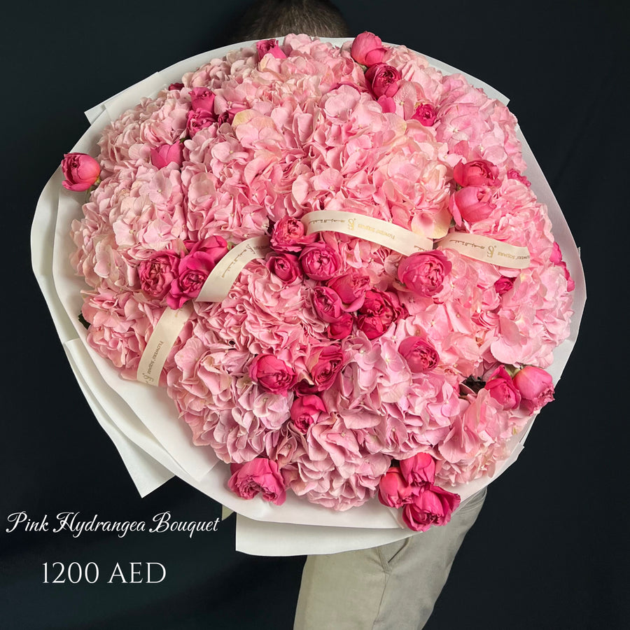 Pink Hydrangea Bouquet