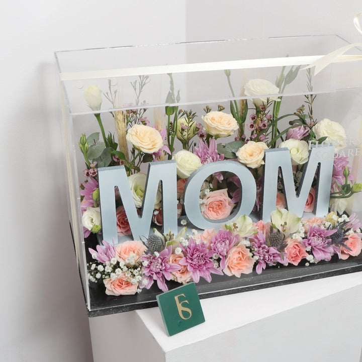 Flower Box MOM gift for Mothers Day