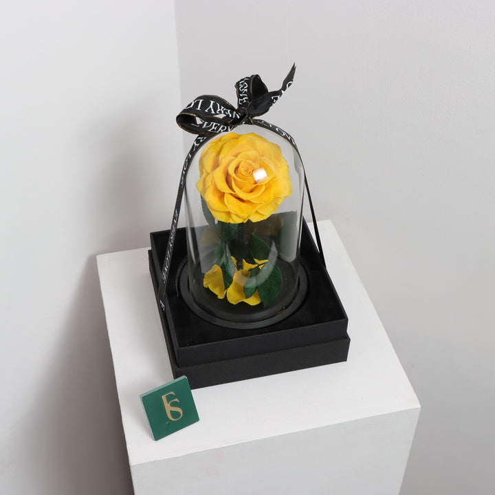Mother's Day Forever Rose Yellow Delivery in Dubai