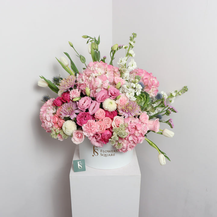 Pink Flower Box Buy Online