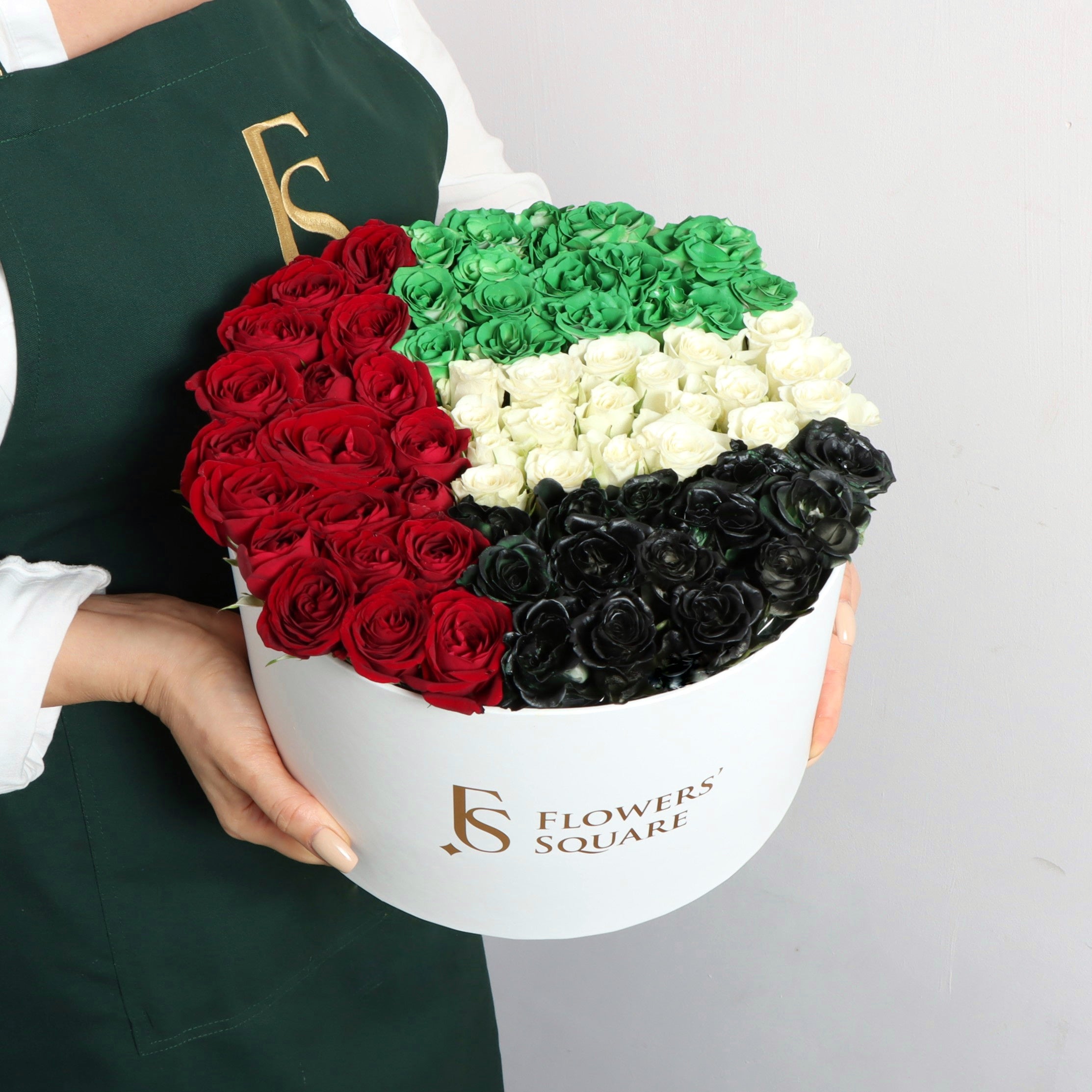 UAE National Day Flower Flag (20cmx25cm)