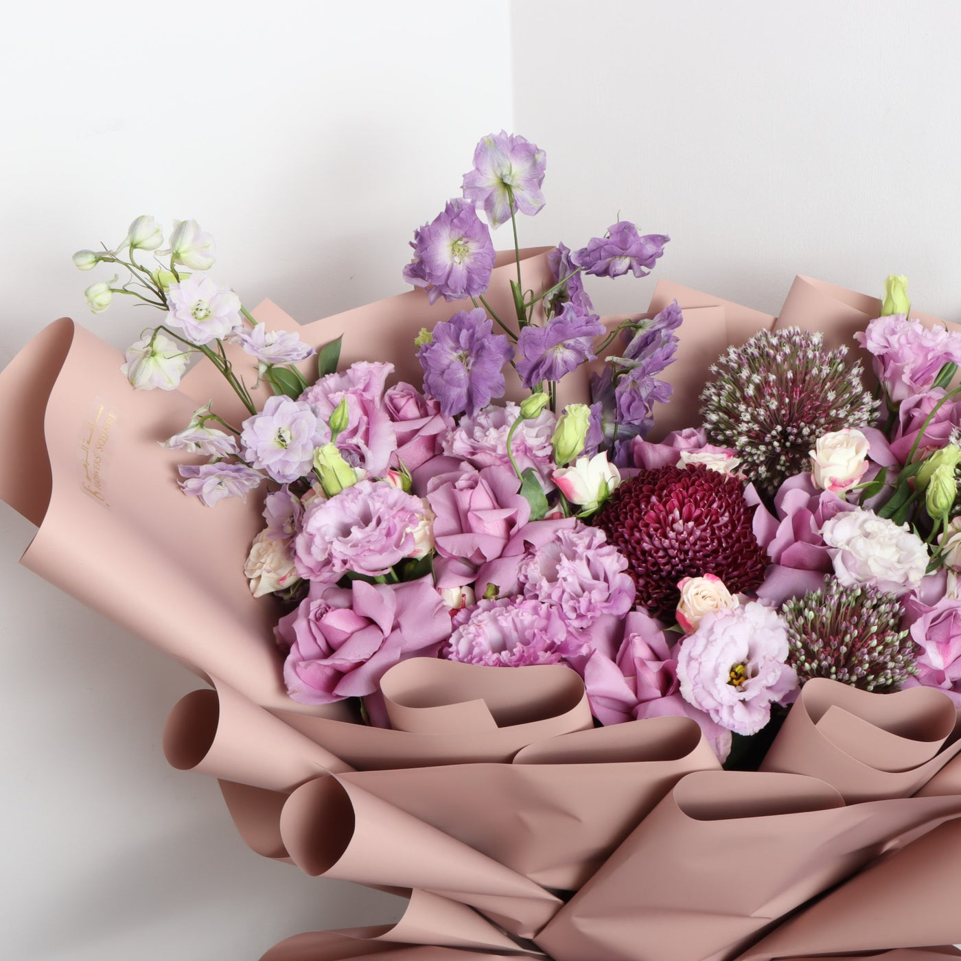 Purple Muse Bouquet (55cmx55cm)