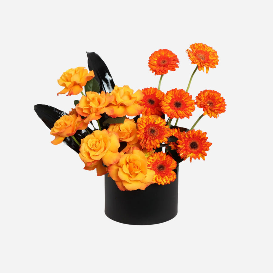 Black Dracula Halloween Flowers (60cmx45cm)