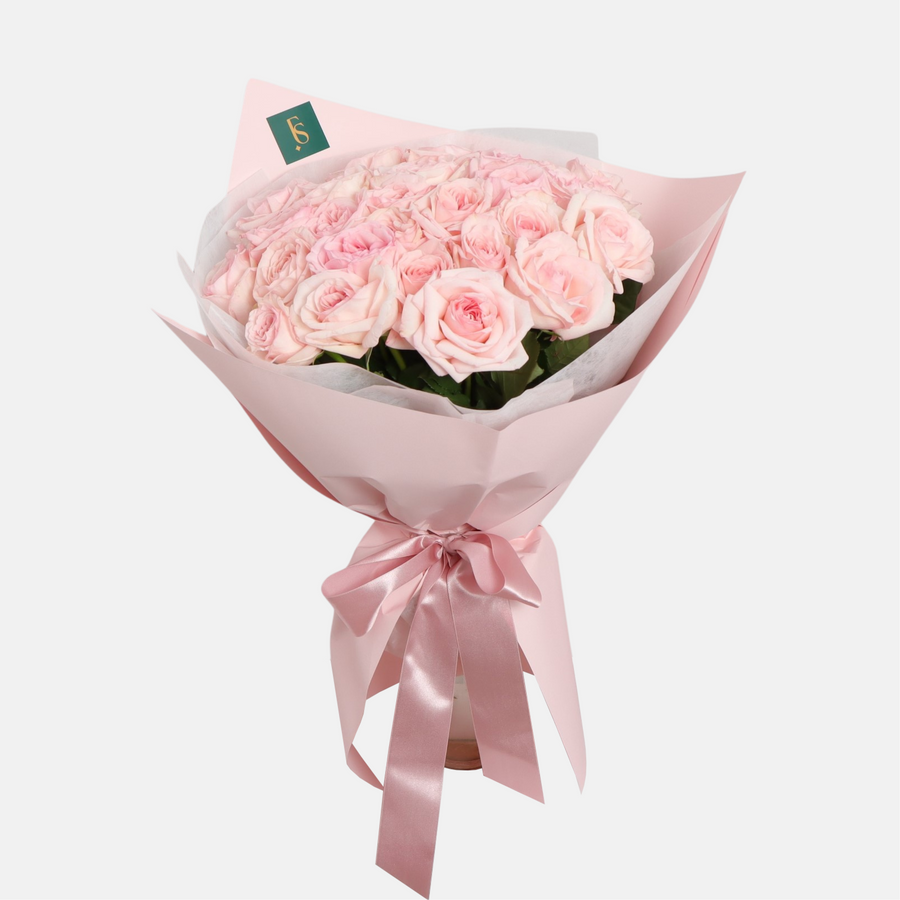 Light Pink Ohara Roses(60cmx35cm)
