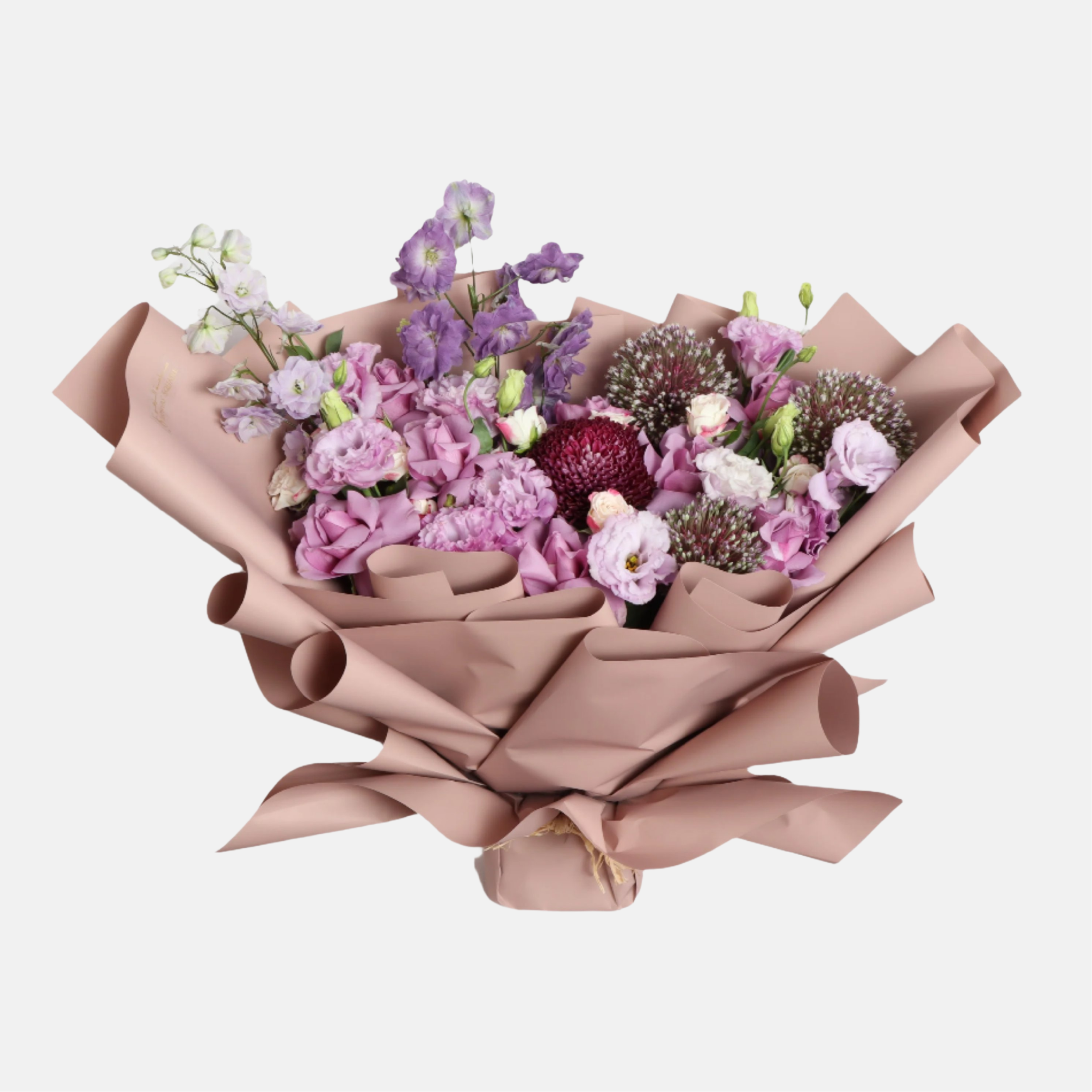 Purple Muse Bouquet (55cmx55cm)