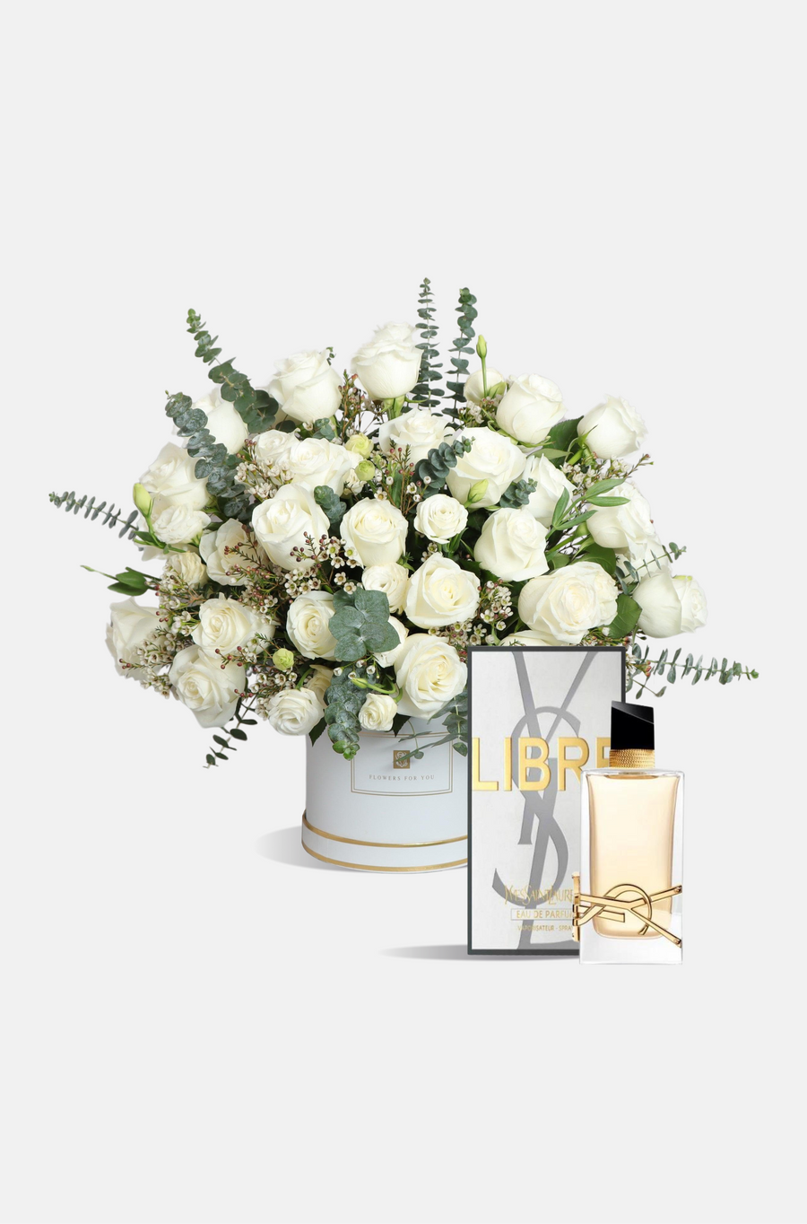 Snow White Roses X YSL Libre Eau de Parfum 90ml