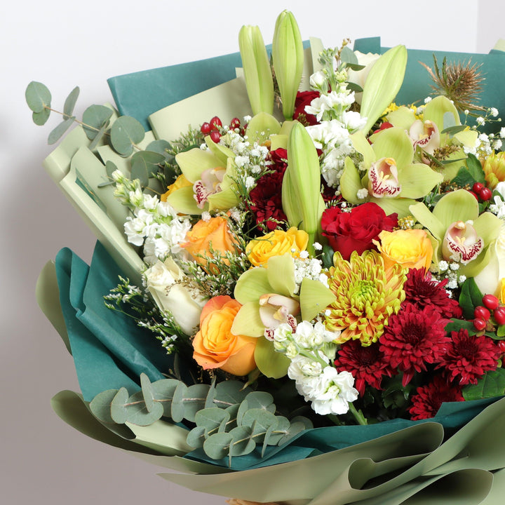 Green Jungle Bouquet Online delivery