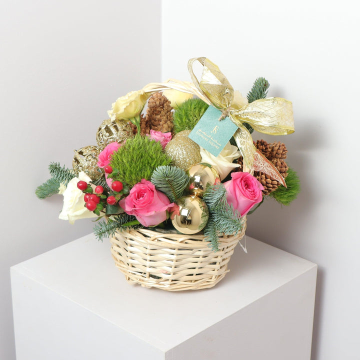 Festive Flower Basket