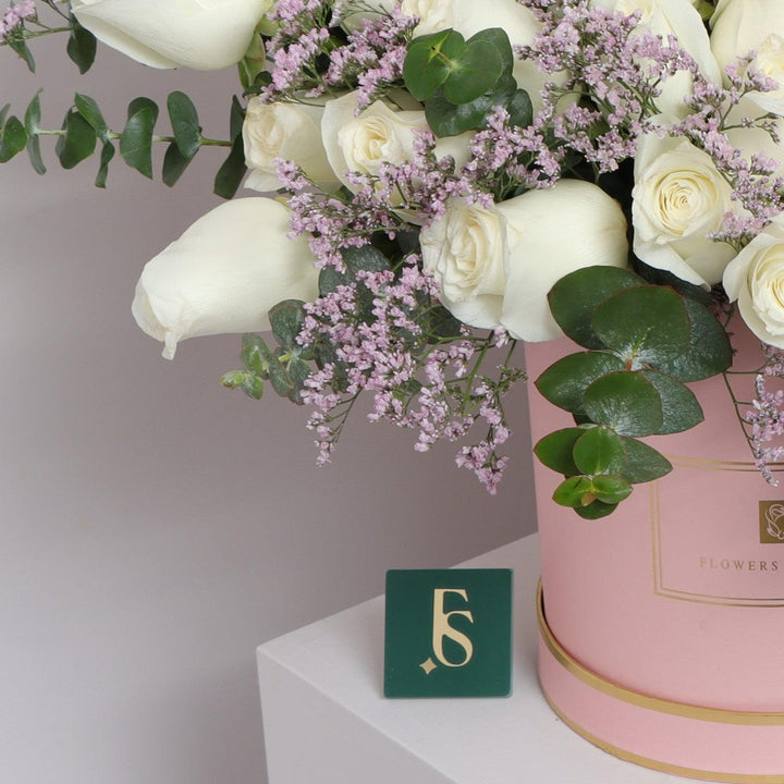 White Roses Gift For My Mother Order online in Dubai