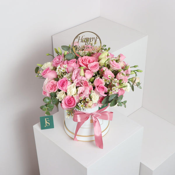 Happy Birthday Flower Box