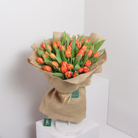 Orange Tulips Bouquet