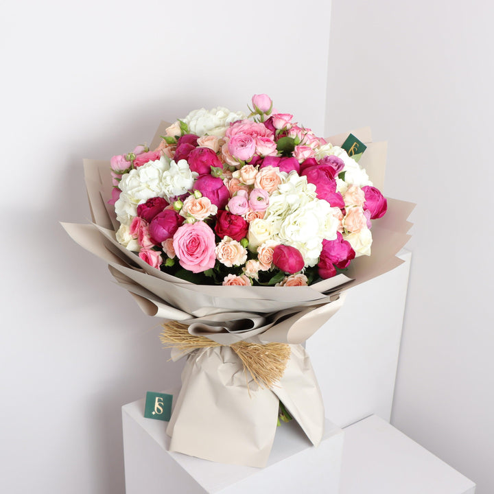 Cheap peony bouquet dubai online
