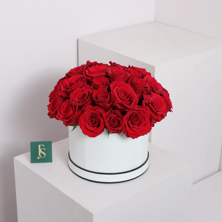 red box roses same day delivery