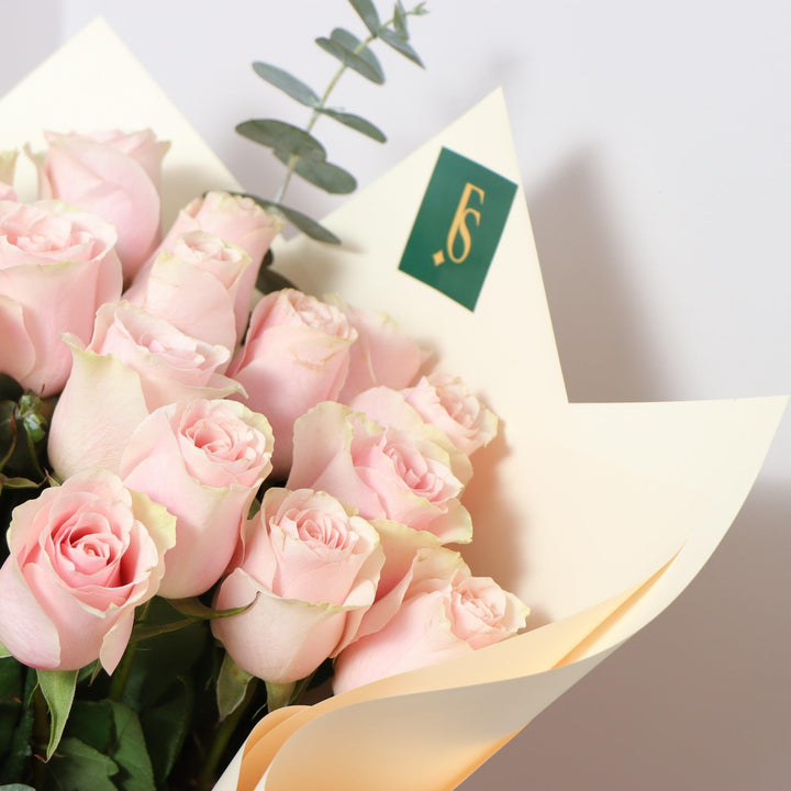 The Beige Rose Bouquet Buy Online
